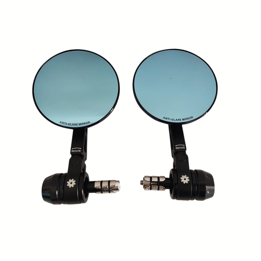 BOBO RM2-R Round Shape Bar End Mirror - BOBO