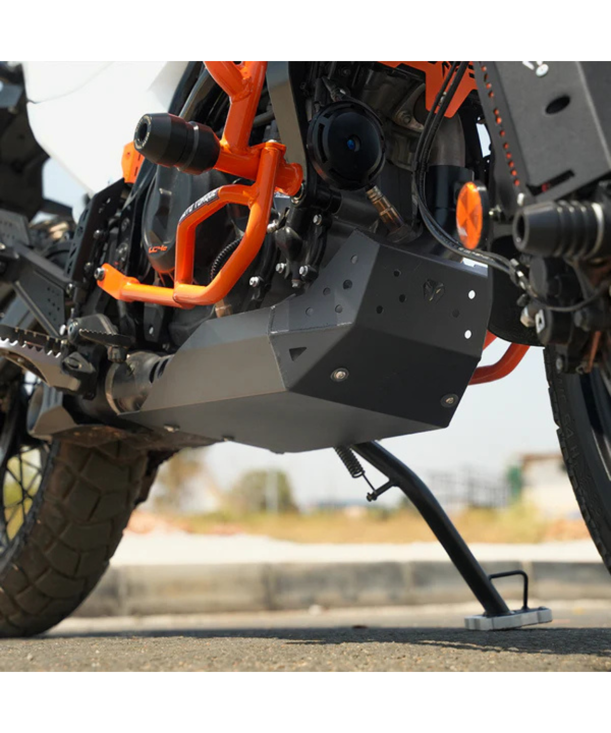 Moto Torque Engine Guard MS for KTM 390 Adventure/Adventure X (2025) - Black