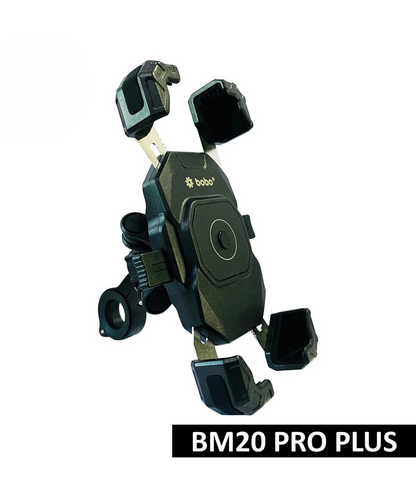 BOBO BM20 Pro Plus Bike Phone Holder Four Corners Secure Grip with Vibration Damper