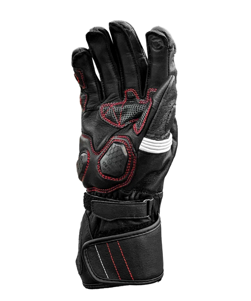Raida AeroPrix Carbon Edition Riding Gloves - Red - Raida