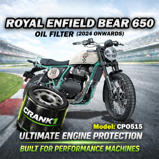 Crank1 Performance Oil Filter for Royal Enfield Bear 650 (2024 Onwards) - CPO515