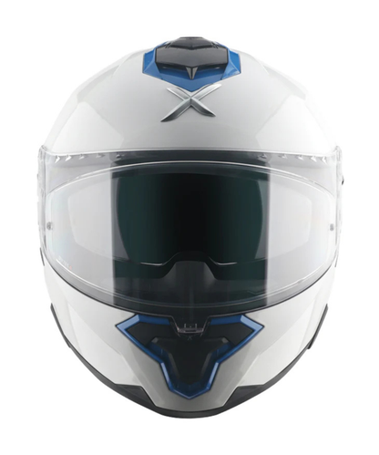Axor Brutale Corsa Dual Spoiler Helmet - Gloss White Blue