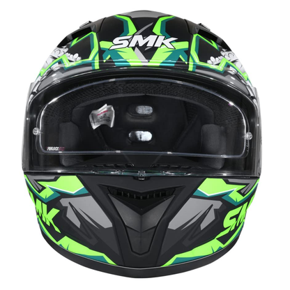 SMK Stellar Sports Turbo Graphics MA286 Helmet