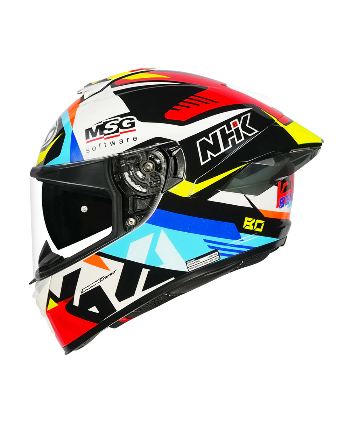 NHK K5R Bo Ben Helmet - Blue Yellow - NHK