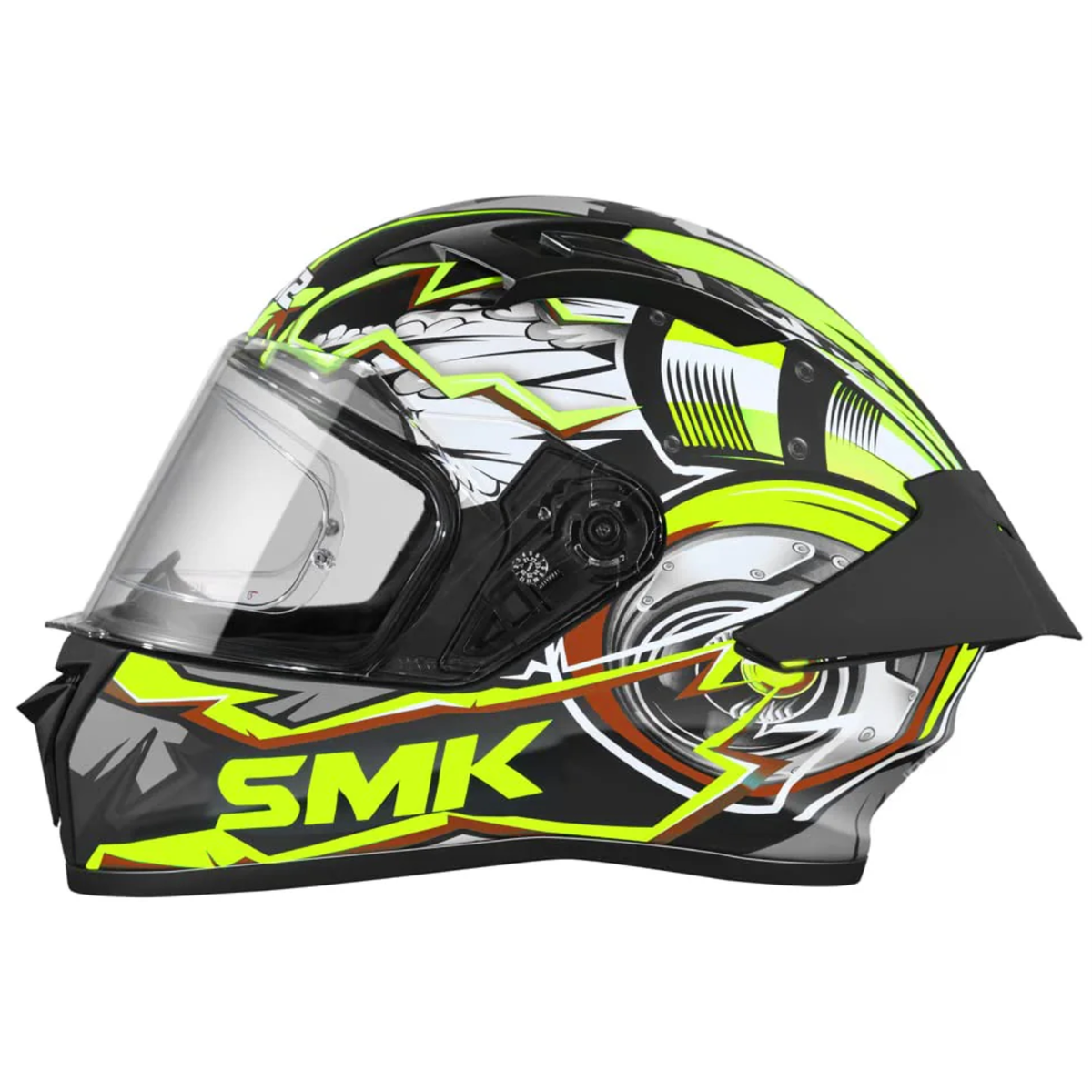 SMK Stellar Sports Turbo Graphics MA246 Helmet - SMK