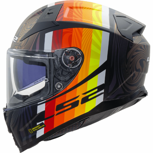 LS2 FF811 Vector ll Freedom Helmet - Matt Black Chameleon - LS2
