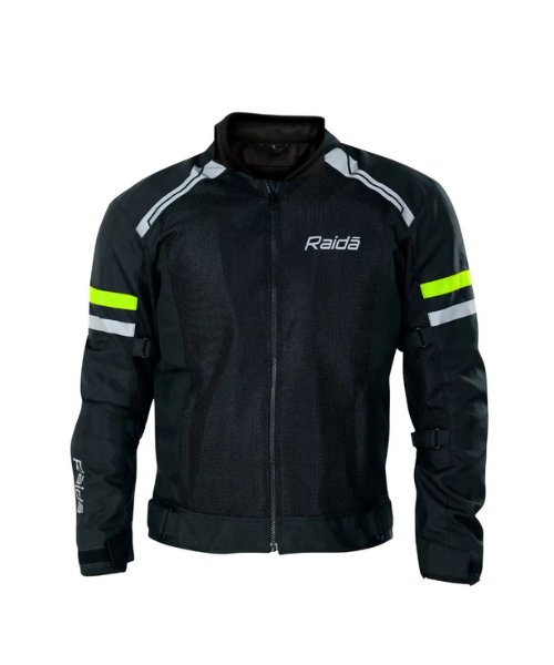 Raida Tourer Riding Jacket - Black Hiviz