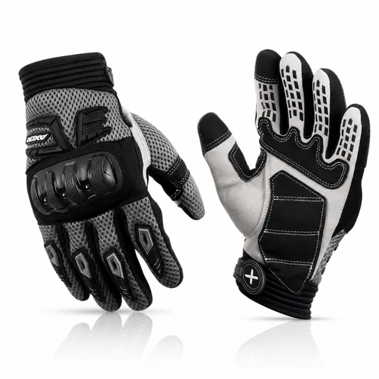 Axor Airstream Riding Gloves - Black Grey