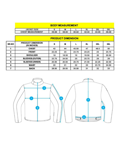Bison ProGear Masculine V.2 Riding Jacket - Grey Hi-Viz Green