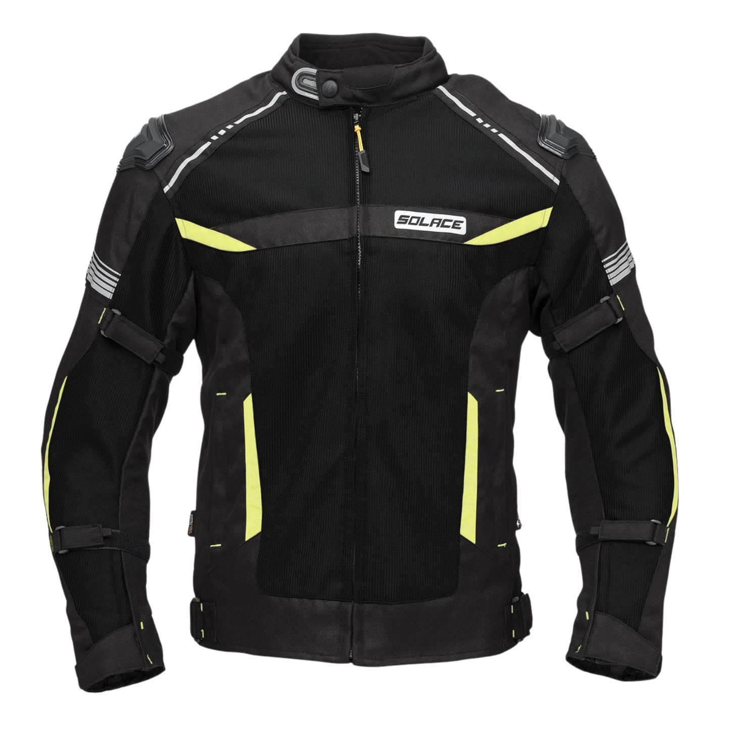 Solace Ramble V2.0 Motorcycle Riding Jacket - Black Neon