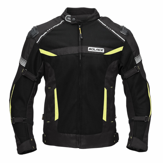Solace Ramble V2.0 Motorcycle Riding Jacket - Black Neon