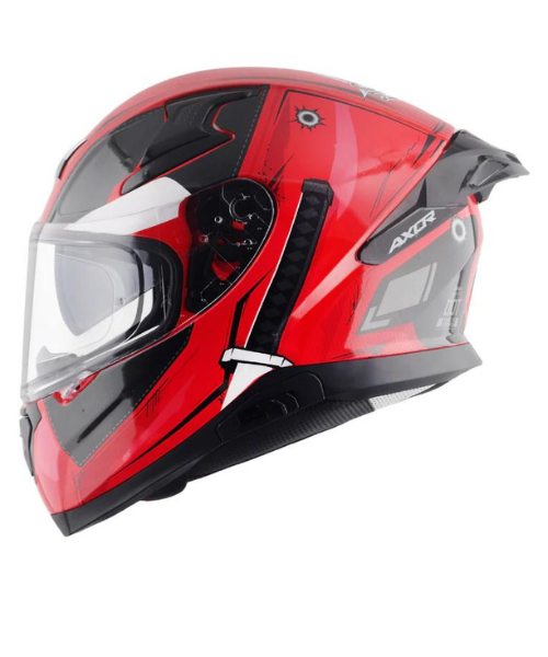 Axor Apex Marvel Deadpool Helmet - Gloss Red Black