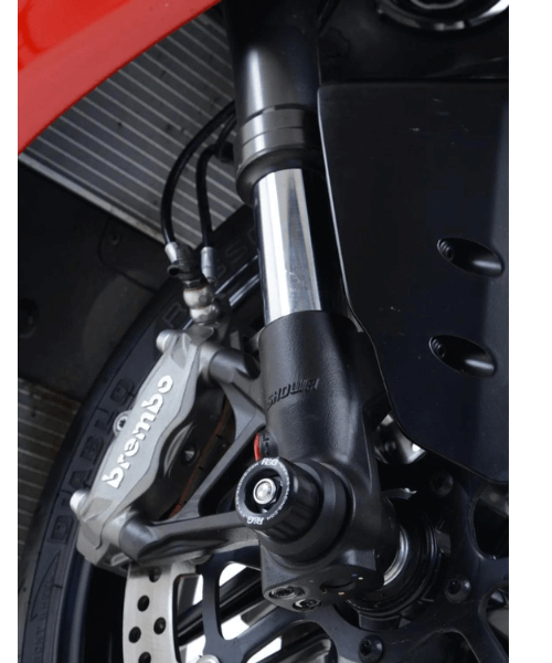 R & G Fork Protector for Ducati Panigale V4 /899/959/1199/1199S/1199R/1299/1299S (All Years) - FP0171BK