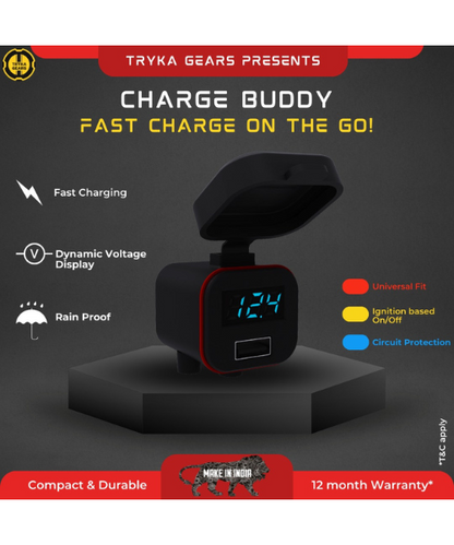 Tryka Gears Charge Buddy Fast Charger