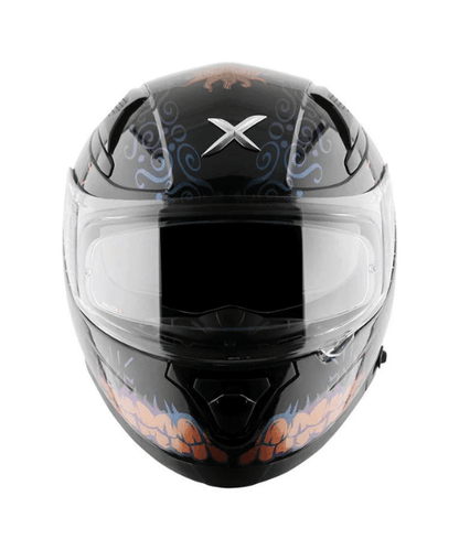 Axor Apex Trance Full Face Helmet - Black Gold