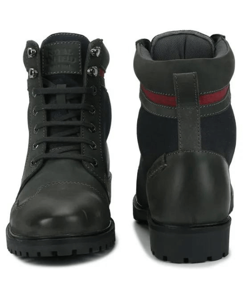 Royal Enfield Miler Riding Boots - Charcoal Navy