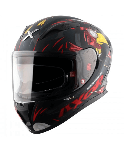 Axor Street Zazu Helmet - Dull Black Red