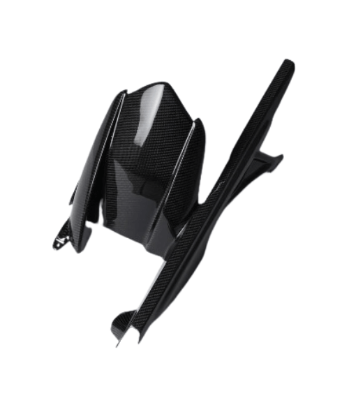 RLZ Carbon Fiber Rear Hugger with Chain Case for BMW S1000RR 2020-2022