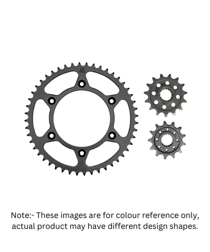 Crank1 Performance Motorcycle Sprocket Pitch 525 - CPR15.42T - Chrome