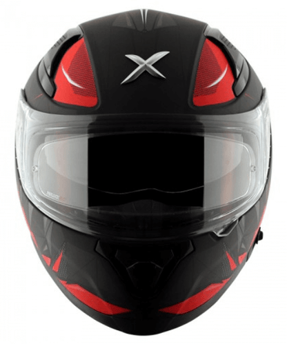 AXOR Apex Hunter D/V Helmet - Gloss Black Red