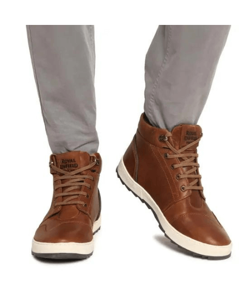 Royal Enfield Scud Riding Boots - Brown