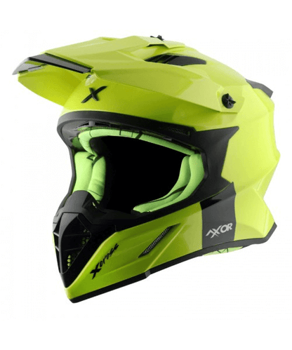 Axor X-Cross Helmet - Neon Yellow Green