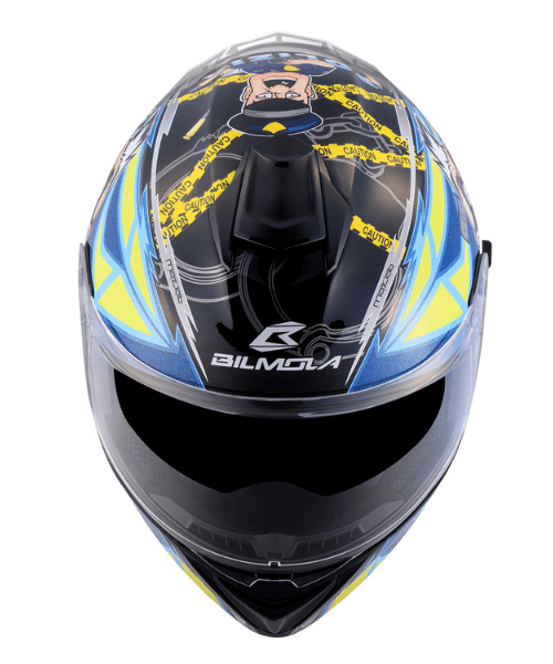 Bilmola Nex Helmet - Polizia Yellow