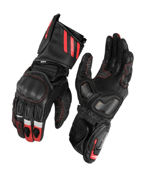 Rynox Storm Evo 3 Riding Gloves - Red