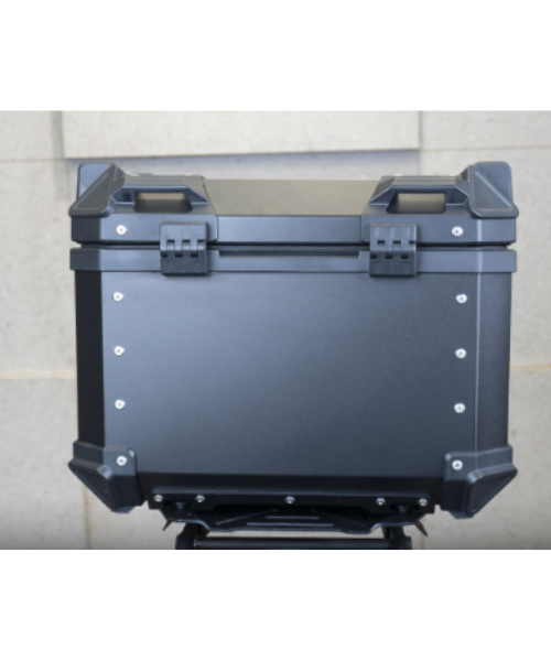 Zana Top Box Aluminium Black 55Ltr - ZI-TB-012