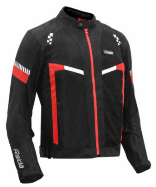 Raida Bolt Motorcycle Riding Jacket - Red