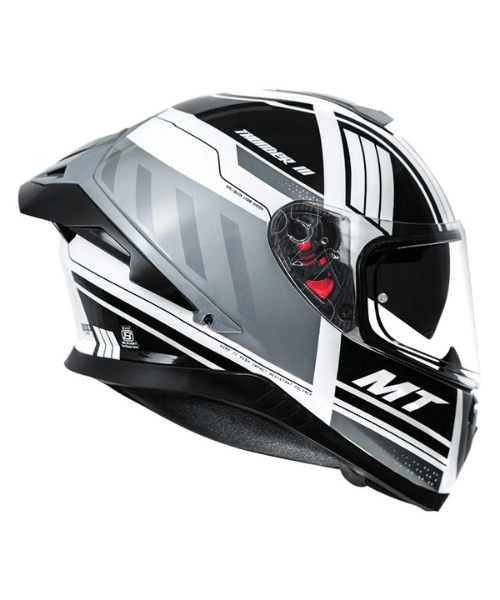 MT Thunder3 Pro Open Helmet - Gloss Grey