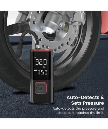 Portronics Vayu 2.0 Portable Tyre Inflator