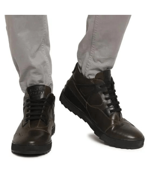 Royal Enfield Ramble Riding Boots - Olive Black
