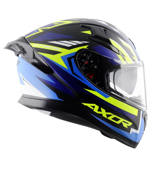 Axor Apex Streak Helmet - Dull Black Blue