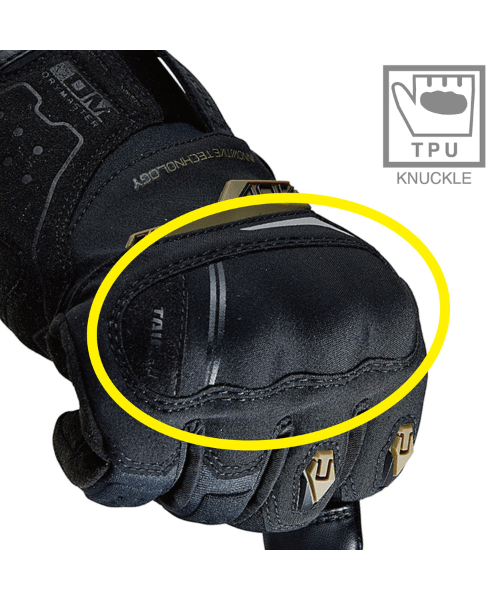 RS Taichi Drymaster Compass Riding Gloves - Black White