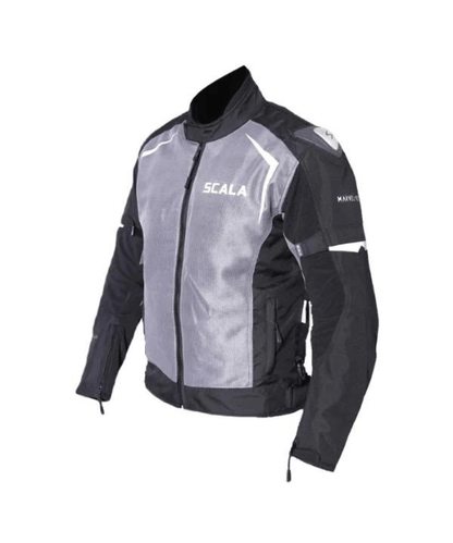 Scala Marvel V2 Riding Jacket - Black Grey