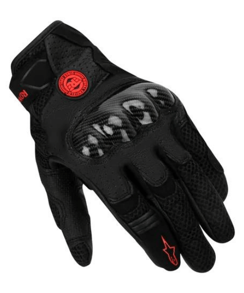 Royal Enfield Smx-1 V2 Air Riding Gloves - Black
