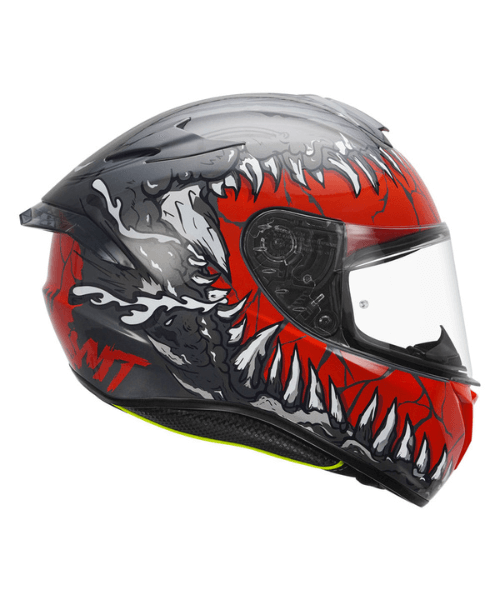 MT Targo Pro Kraken Gloss Helmet - Black