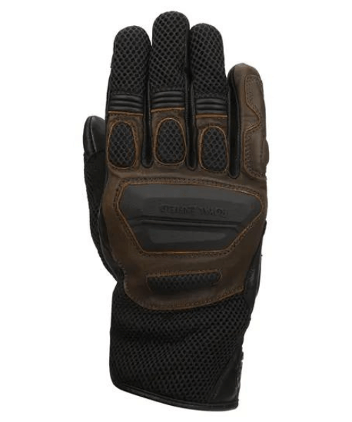 Royal Enfield Cragsman Riding Gloves - Black & Brown
