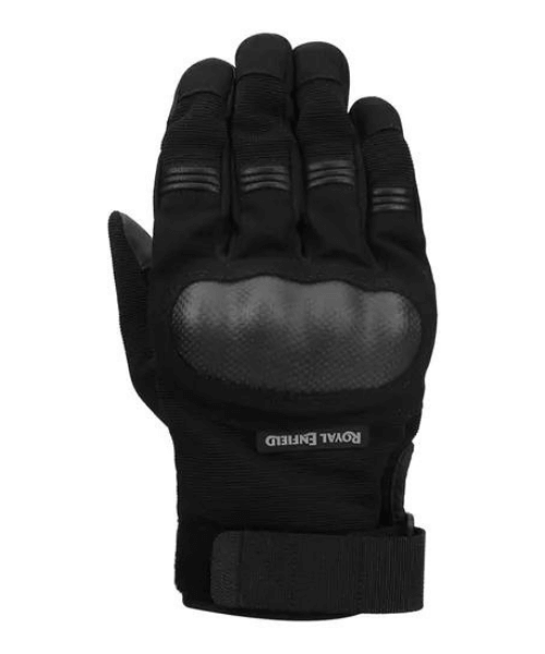 Royal Enfield Strident Riding Gloves - Black