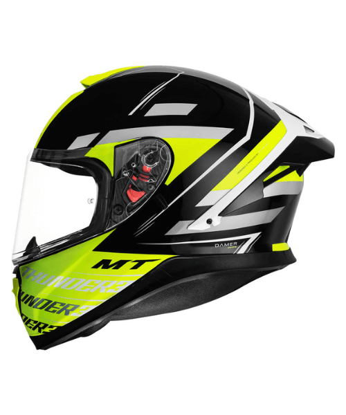 MT Thunder 3 SV Pro Damer Gloss Helmet - Fluorescent Yellow