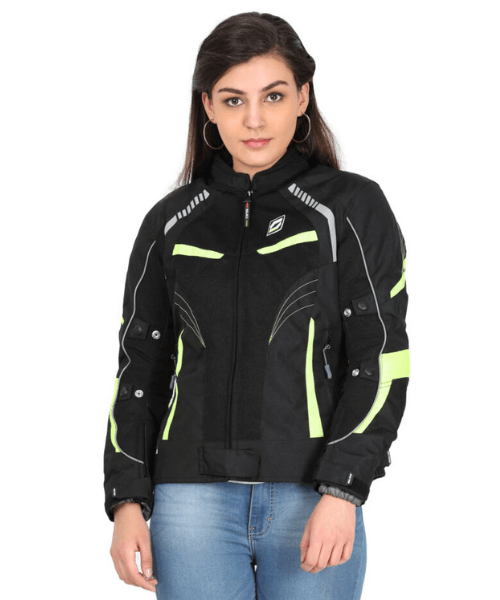 Solace Asmi Ladies Jacket V3 Black &amp; Neon