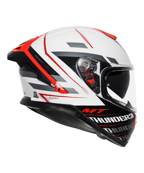 MT Thunder 3 SV Pro Damer Gloss Helmet - Red