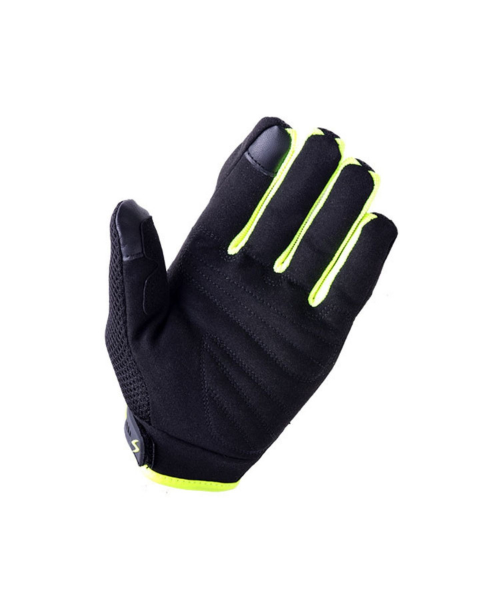 Scala Air Riding Gloves - Black Hi Viz