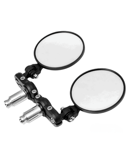 Moto Arch Universal Round Foldable Bar End Side Mirror