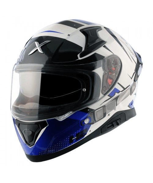 Axor Apex Hex-2 Helmet - White Blue