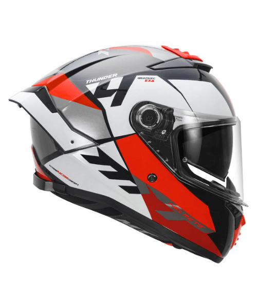 MT Thunder 4 SV EXA B5 Gloss Helmet - Red
