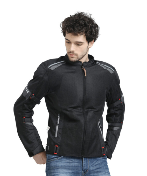 Solace AIR-X V3 Riding Jacket - Black Grey