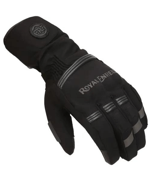 Royal Enfield Blizzard Riding Gloves - Black & Grey
