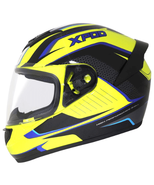 TVS Racing XPOD Dynamic Dual Tone Helmet - Yellow